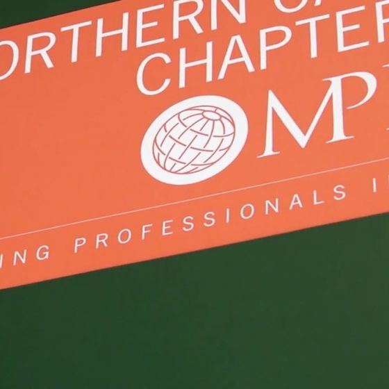 A banner for the Northern California Chapter of Meeting Professionals International