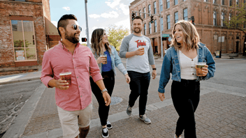 Revitalized Downtown Toledo