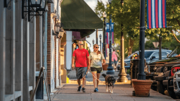 During your down time, enjoy shopping at it's finest