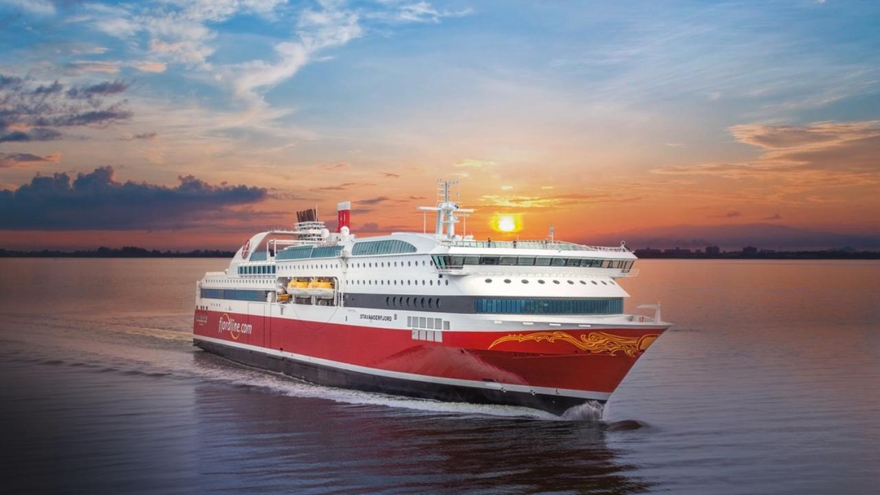 Arrival by international ferry