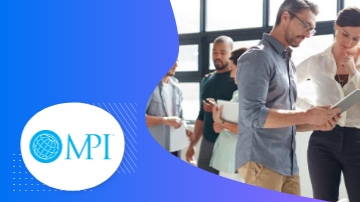 Group of people with MPI logo and tagline: Meeting Professionals International.