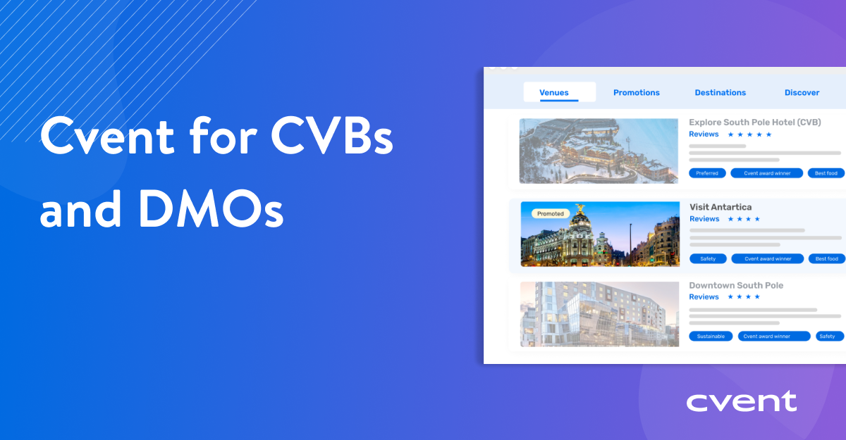 Destination Management Solutions | Cvent