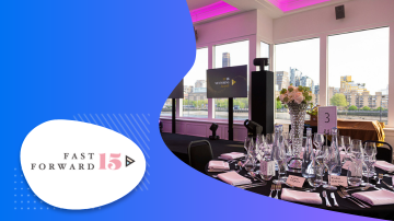 event image with tables and setup