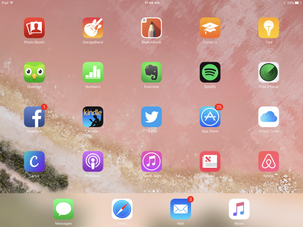 Apps Organized by Color