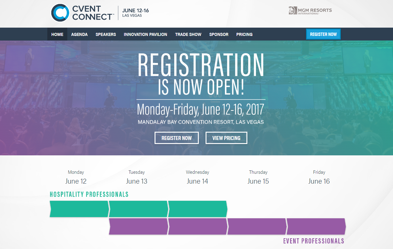 Building A Connection What Makes An Event Website Awesome Cvent Blog