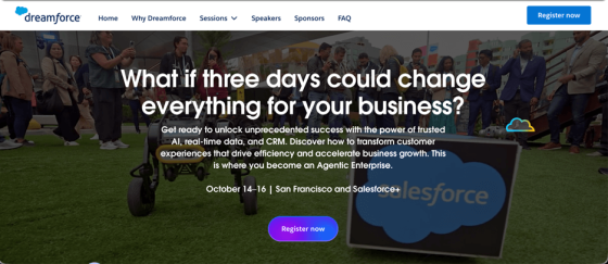 Dreamforce Registration 