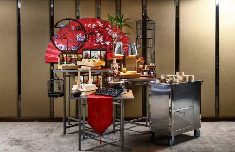 Going Local - Chinese New Year tea set and dim sum at The St Regis.