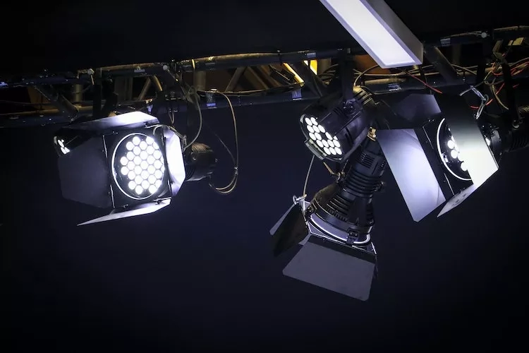 Consider lighting when doing speaker rehearsals 