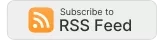 An icon with the text "Subscribe to RSS Feed" in black and orange colors.