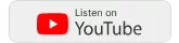 Listen on YouTube logo, inviting users to subscribe and enjoy content on the platform.