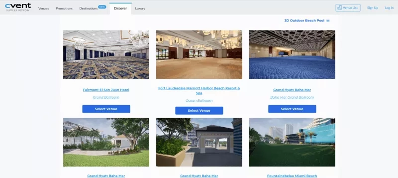 An image of the Fountainebleau Miami Beach, a luxury hotel in Miami Beach, Florida.