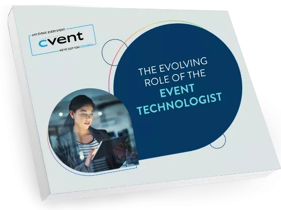 Cover of eBook titled The Evolving Role of the Event Technologist.