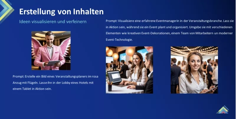 Establish your contents | Visualize an experienced event manager in the event branch | event-technik.com