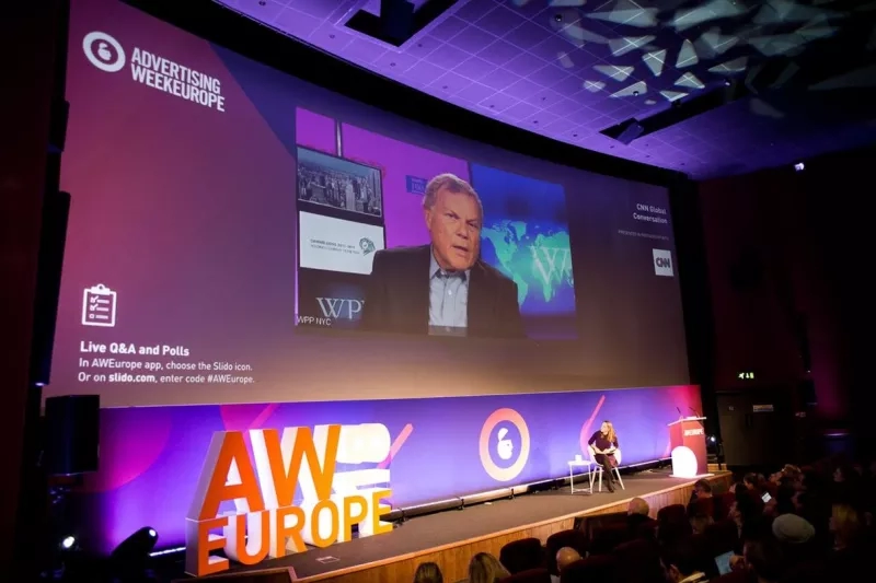 Main stage at Ad Week Europe
