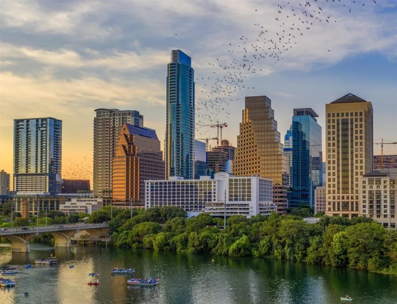 Spend time around Lady Bird Lake
