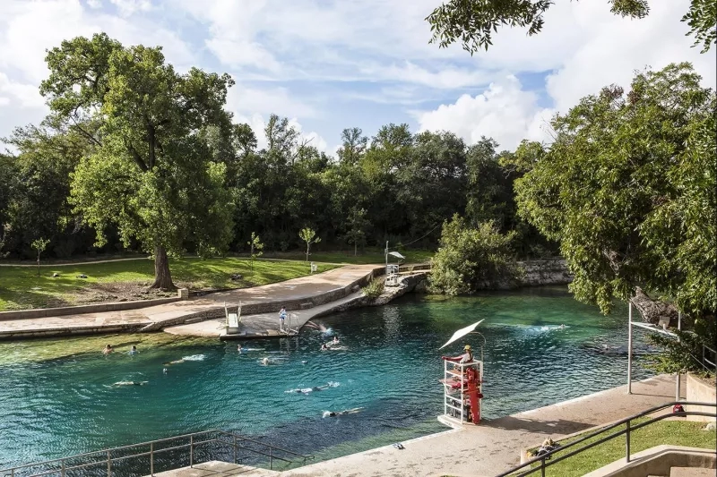 Swim at Barton Springs Pool