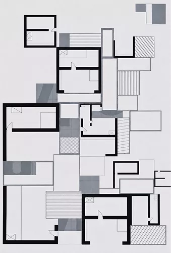 Venue blueprint drawing
