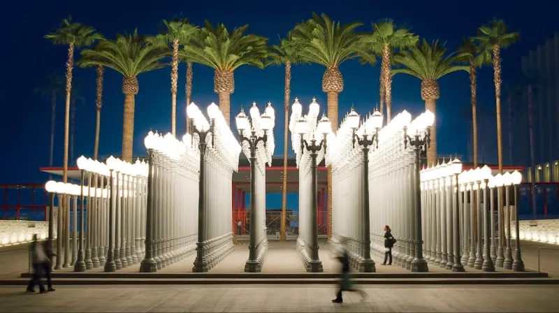 Urban Light at LACMA