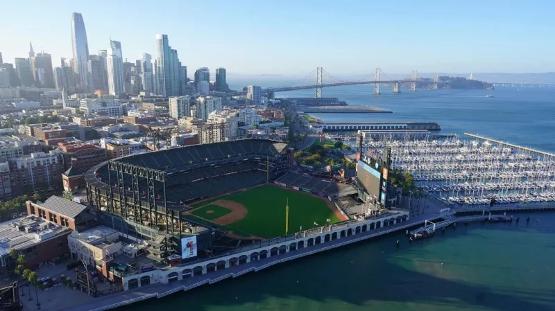 Giants game at Oracle Park
