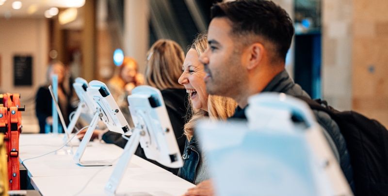 Cvent CONNECT Europe registration desk