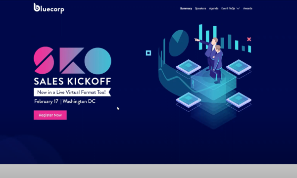 The Sales Kickoff is coming to Washington DC in February. Register now for the live virtual event.