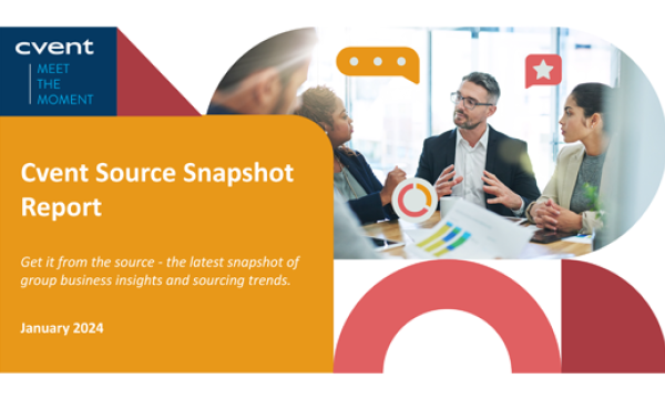 Cvent Source Snapshot Report: Insights and Sourcing Trends for January 2024