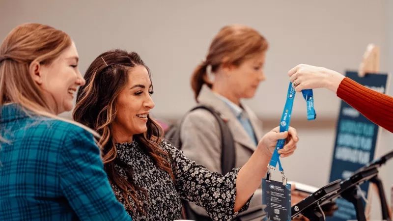 Event check in app header