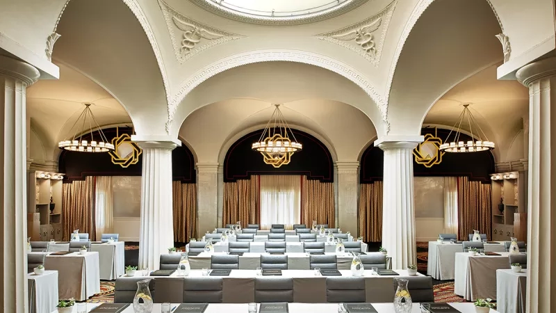 The Paris Ballroom at The Ritz-Carlton, New Orleans, offers a sophisticated setting for elegant events.