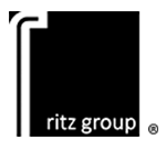 A black square with a white border and a white dot on the bottom right corner.