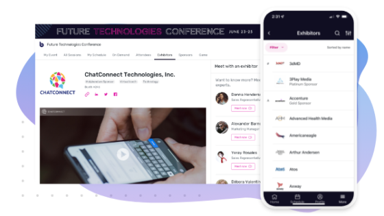 Cvent attendee hub exhibitor collateral