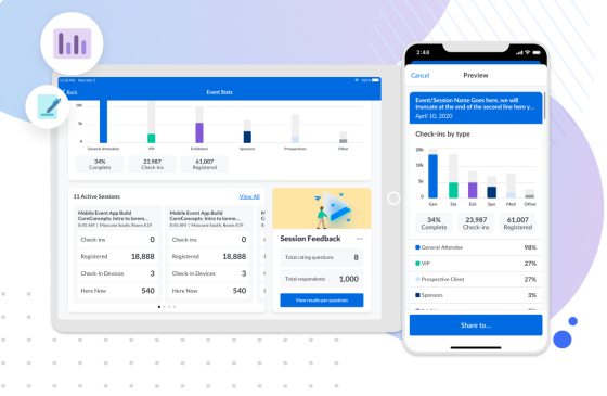 Real time data and reporting