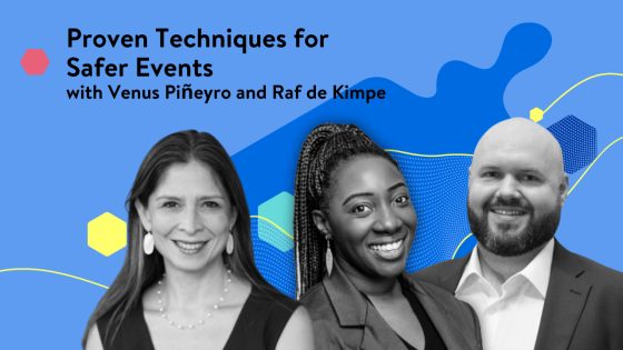 People talking about the safety in the events