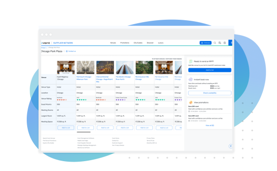 Missed opportunities of 10 other venues matched your needs.