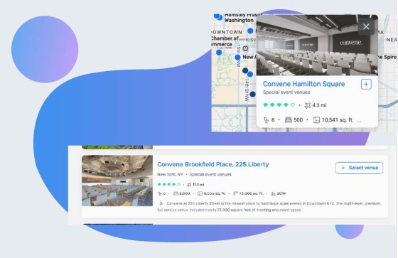 convene's Cvent profiles