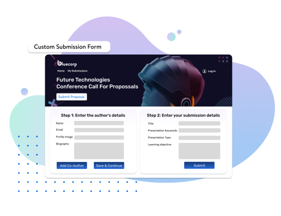 illustration that represents making custom forms for submissions