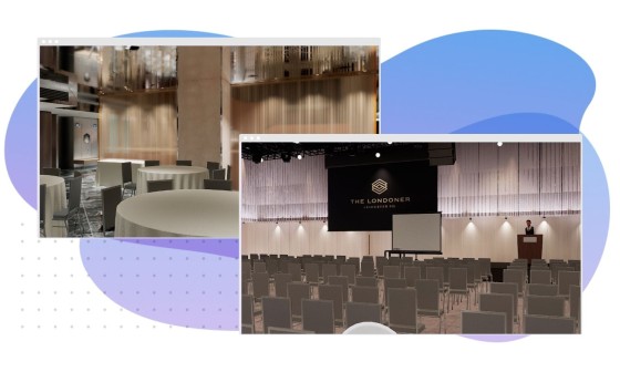 two pictures of event spaces