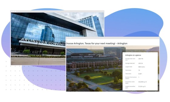 picture of the Arlington convention center exterior