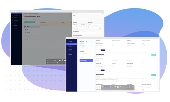 screen grabs from Reposite