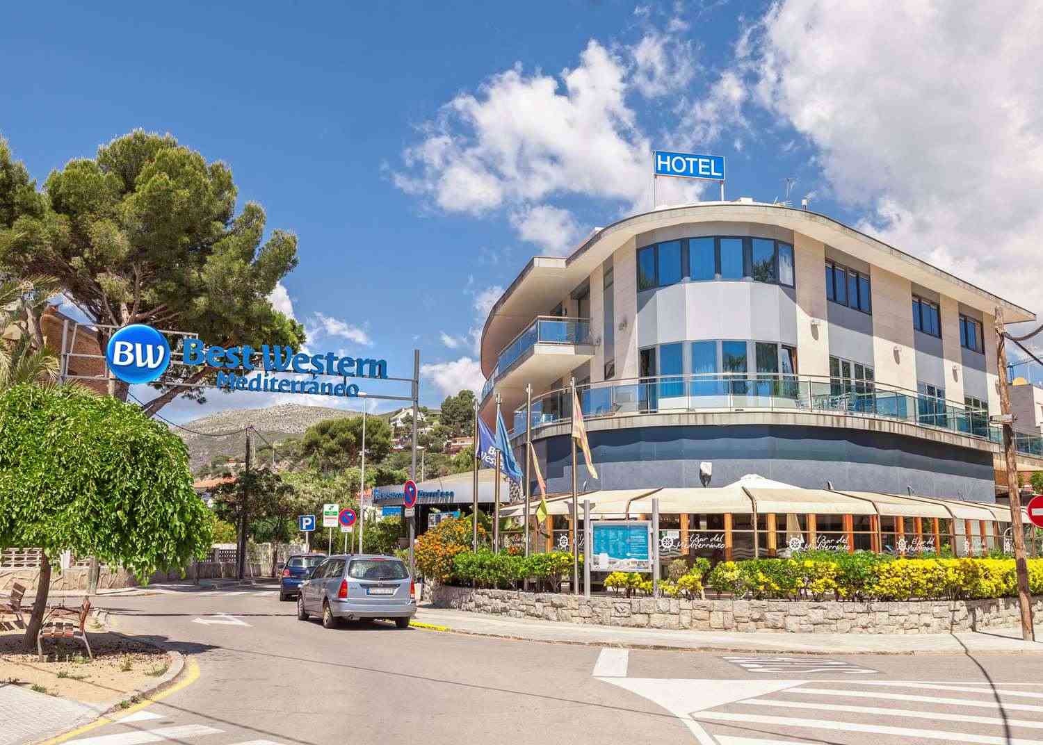 Barcelona, ESにおけるBest Western Hotel Mediterraneo 