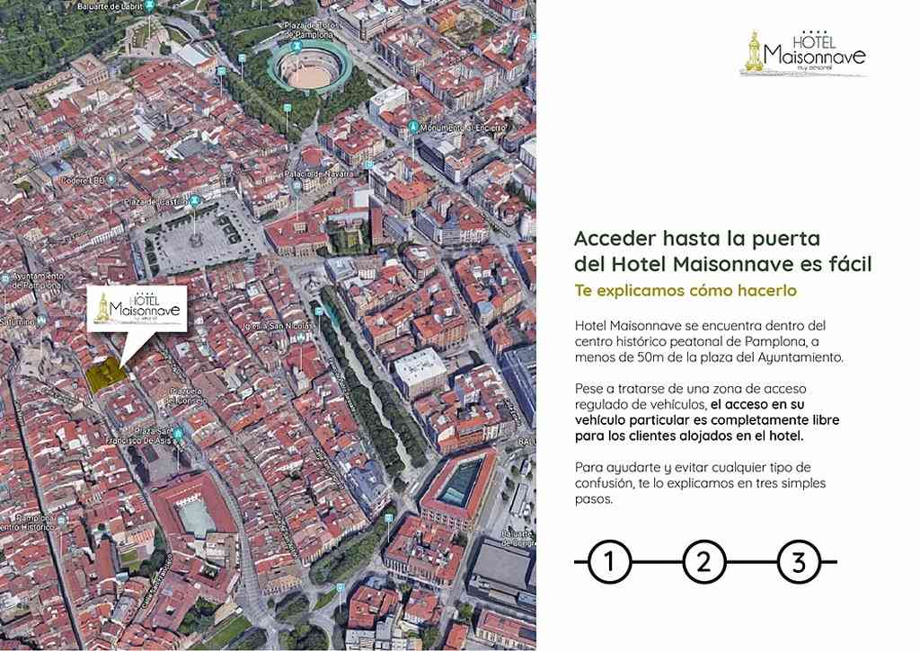 Pamplona, ES 的 Hotel Maisonnave