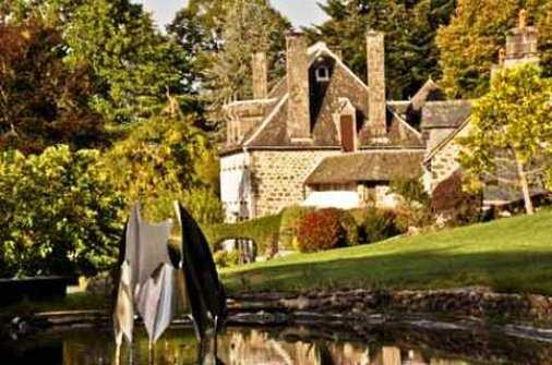 Aurillac, FR 的 Hostellerie De La Maronne