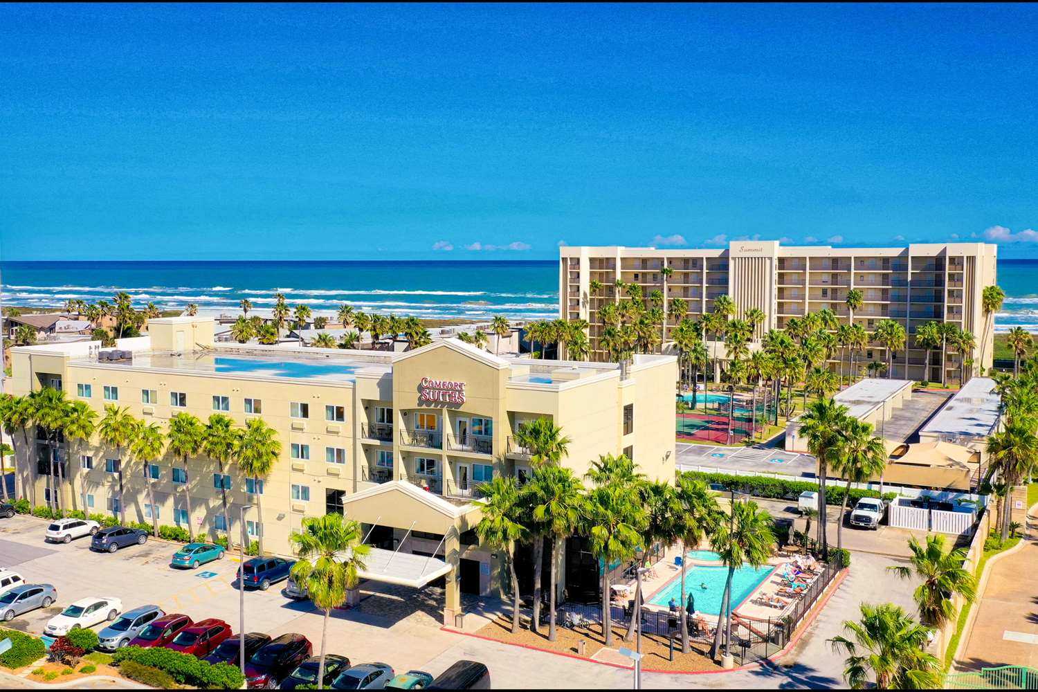 South Padre Island, TX 的 Comfort Suites Beachside