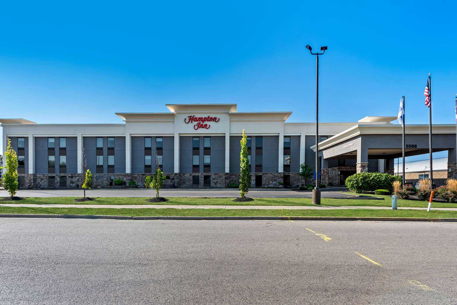 胡伯高地, OH 的 Hampton Inn Dayton/Huber Heights