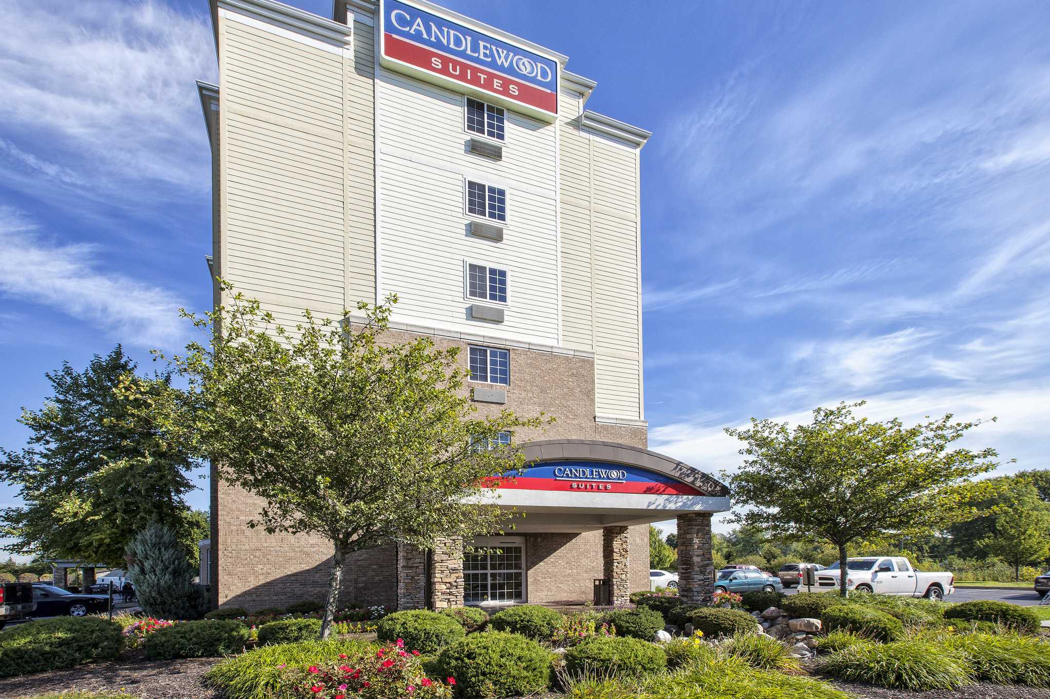 印第安纳波利斯, IN 的 Candlewood Suites Indianapolis Airport