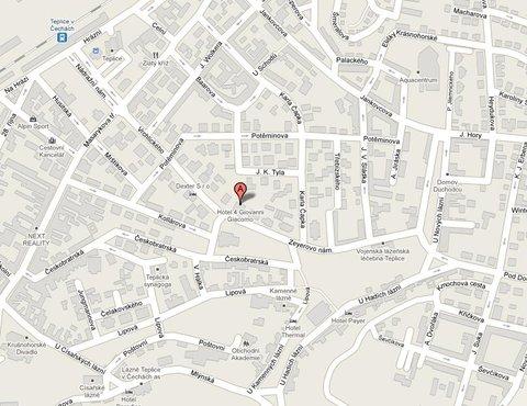 Hotel Giovanni Giacomo em Teplice, CZ