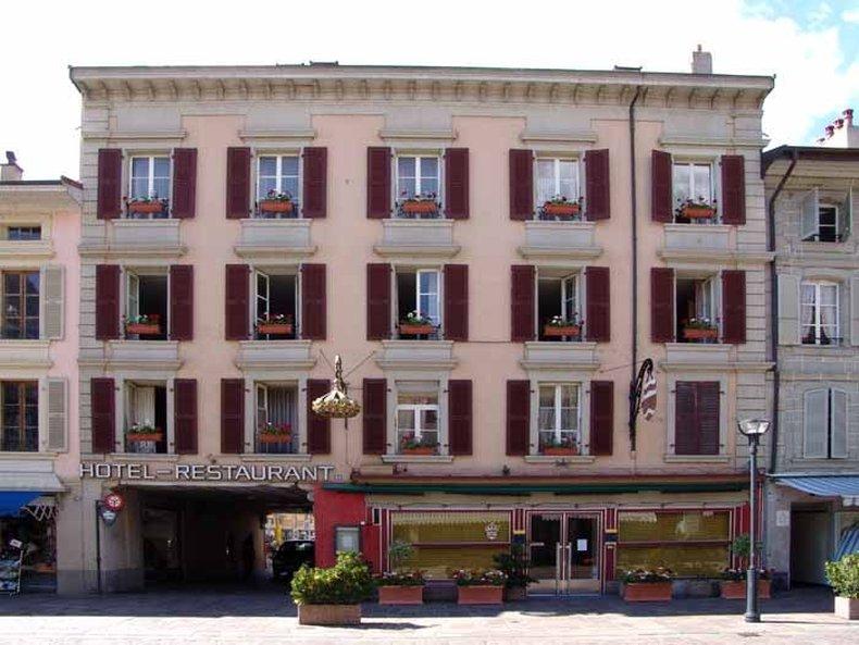 Hotel de La Nouvelle Couronne в Morges, CH