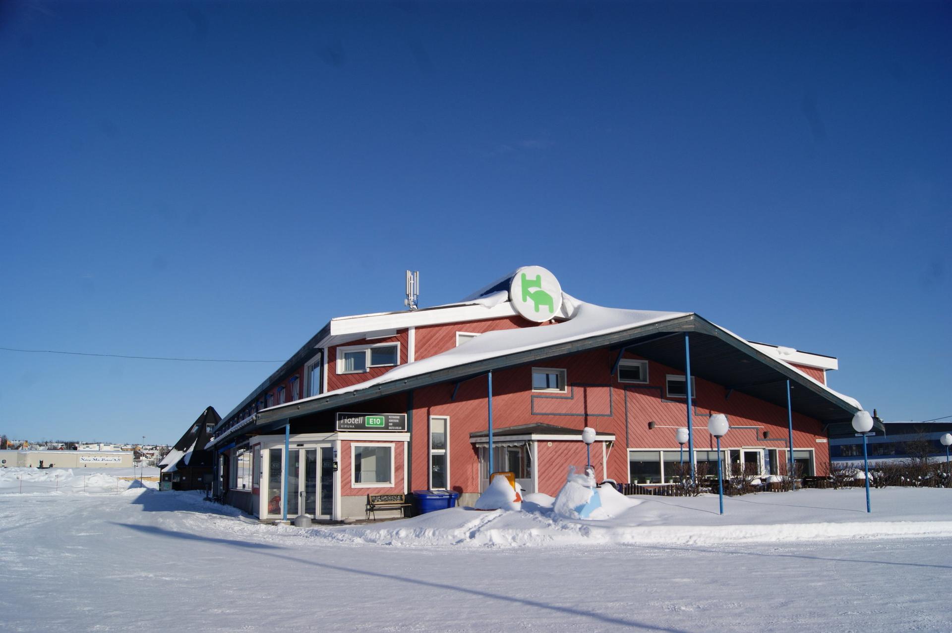 Hotel E10 em Kiruna, SE