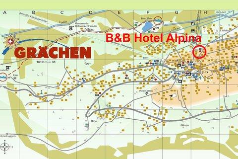 Graechen, CHにおけるHotel Alpina 