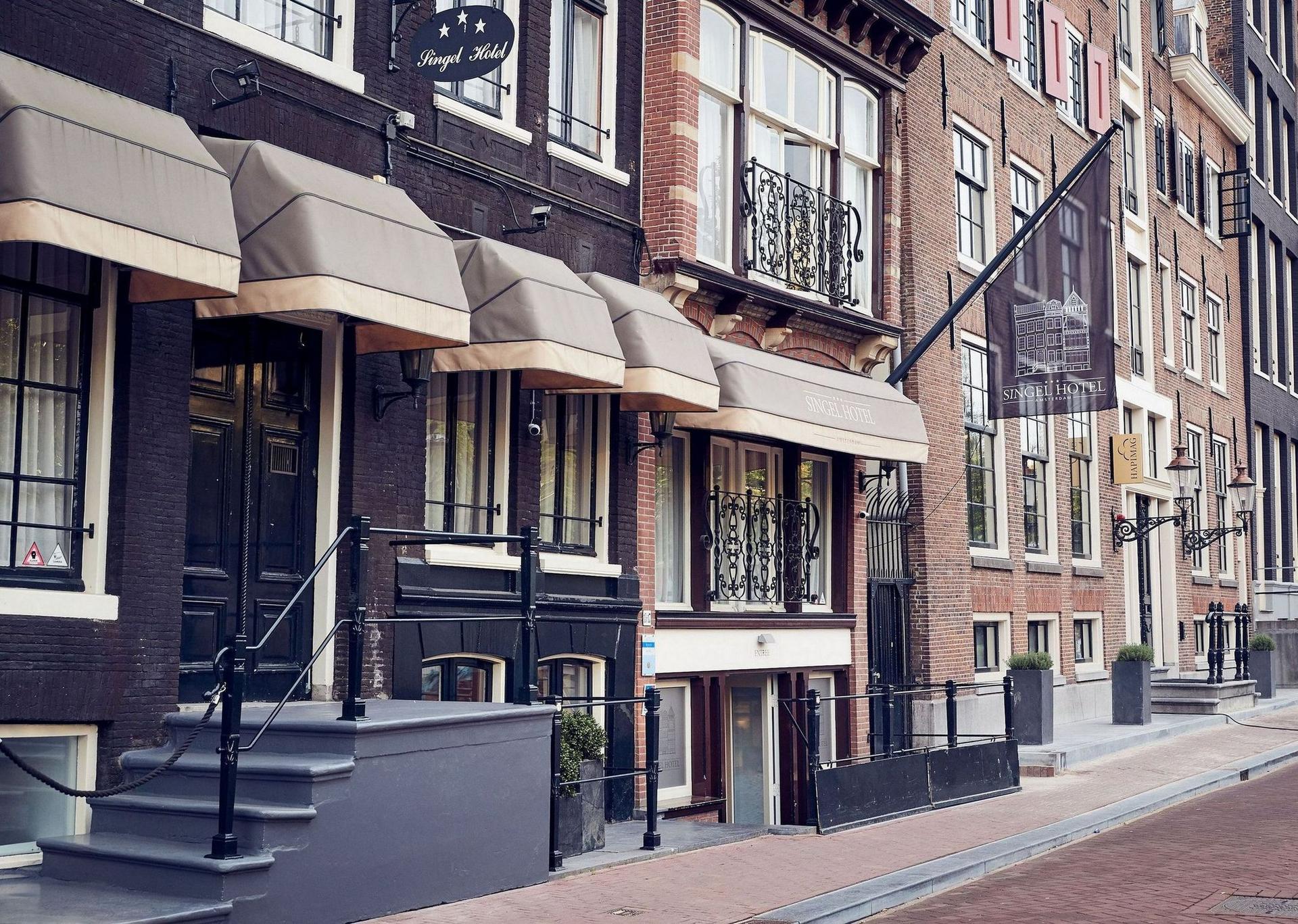 Singel Hotel em Amsterdam, NL
