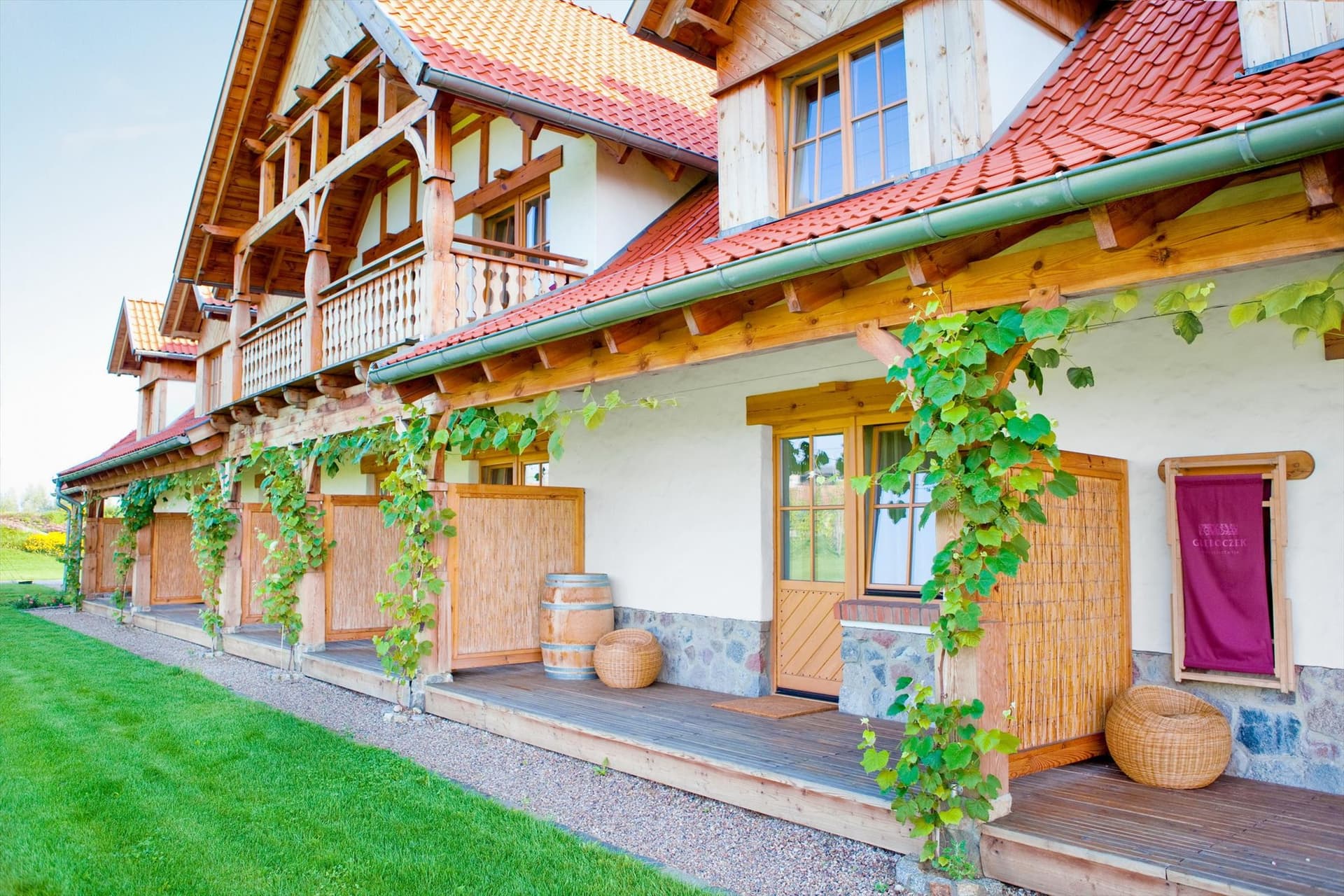 Brzozie, PL 的 Gleboczek Vine Resort & Spa